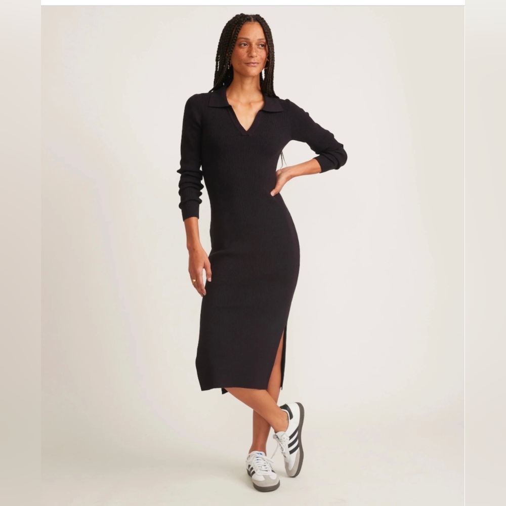 Lexi rib sweater dress, size L, EUC